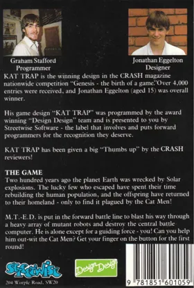 Kat Trap (UK) (1987) box cover back